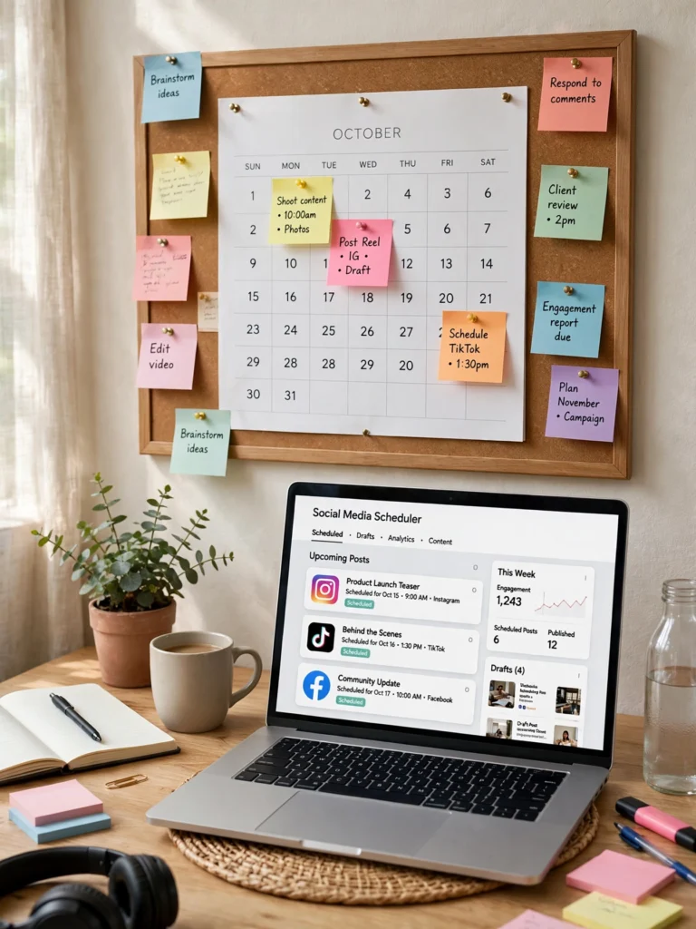 Claude Content Calendar Prompt for Social Media Growth