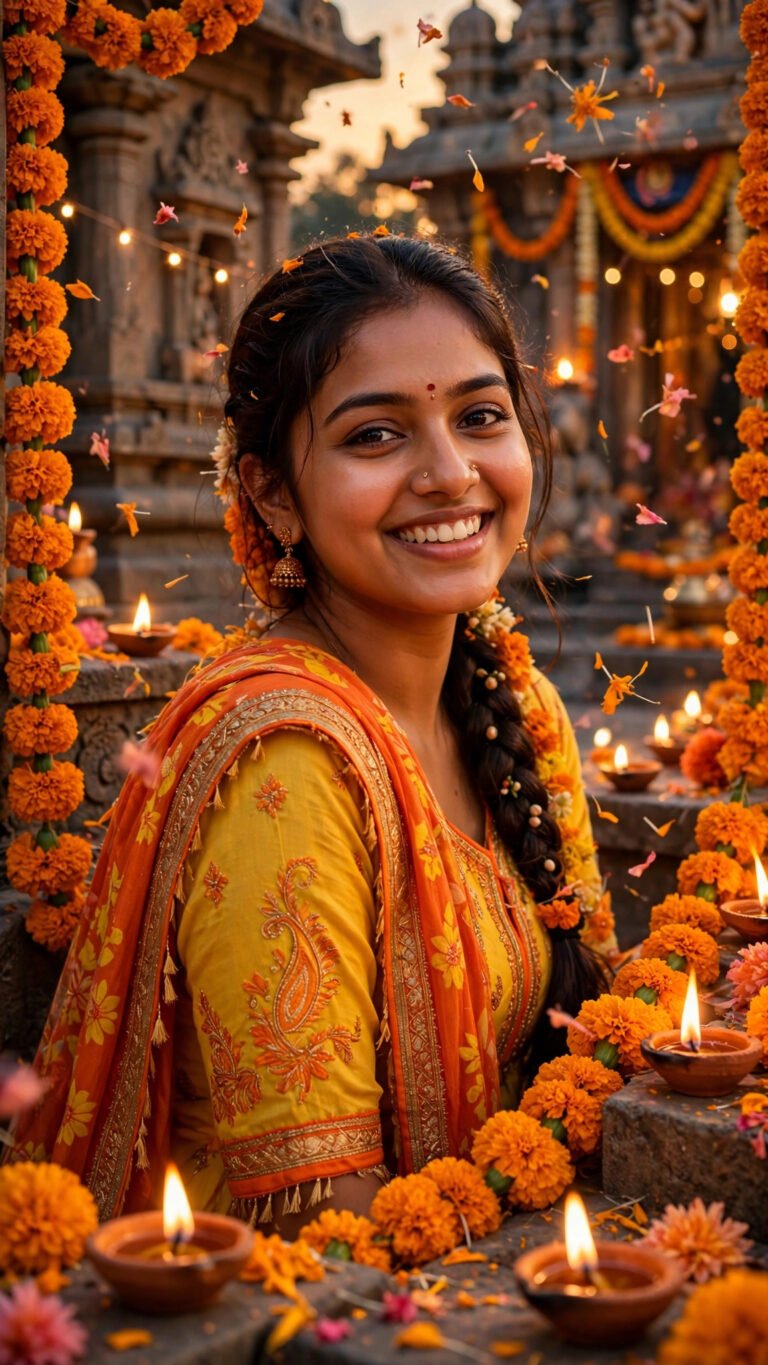 Marigold Temple Festival