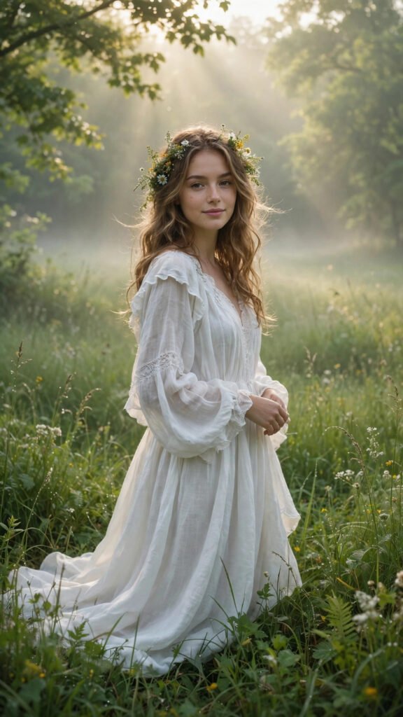 Meadow Mist Morning Muse