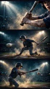 Cinematic Baseball Underdog Cliffhanger — Viral AI Video Prompt