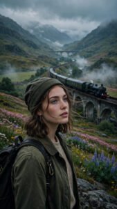 Cinematic Travel Backdrop Portrait