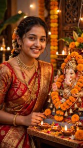 Ganesh Chaturthi Festive Portrait