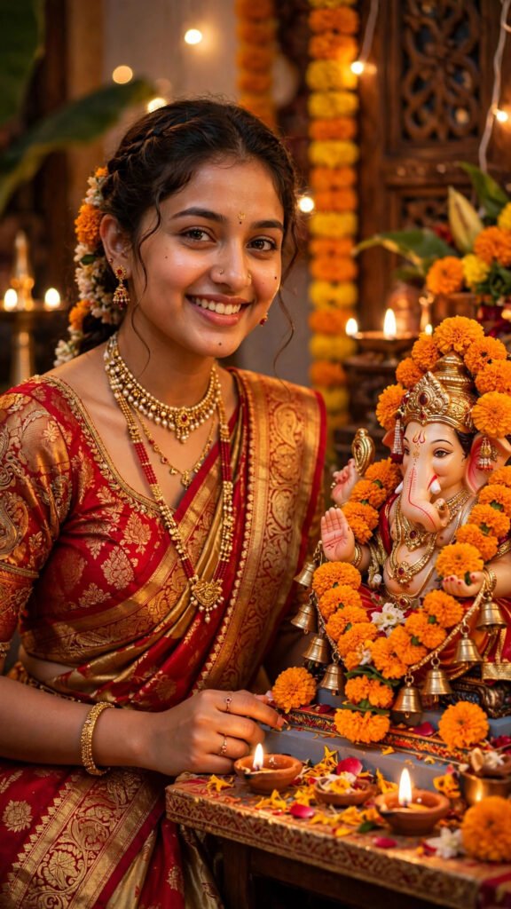 Ganesh Chaturthi Festive Portrait