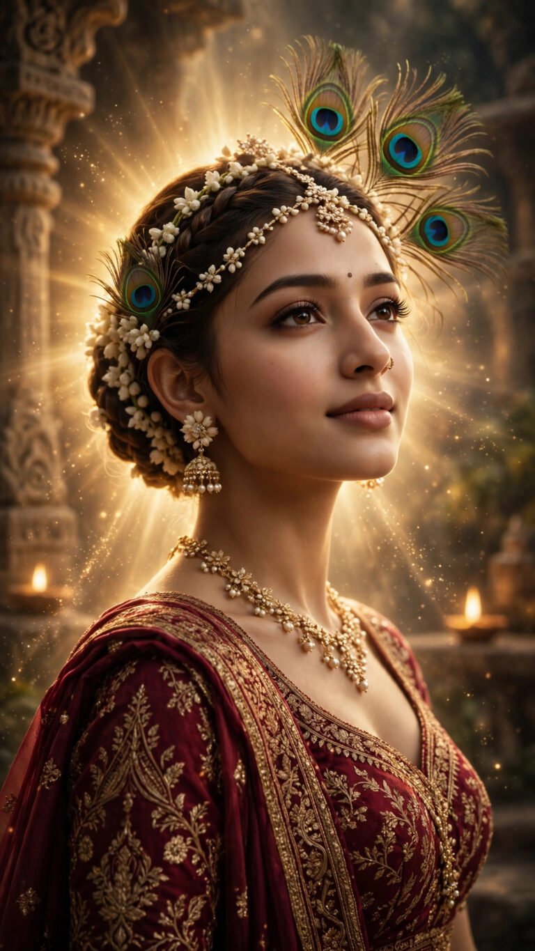 Divine Goddess Glow Portrait