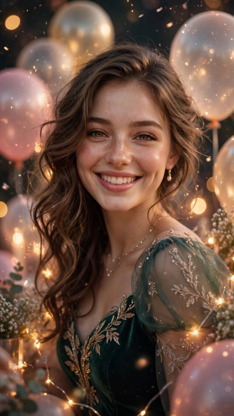 Birthday Glamour Glow Portrait