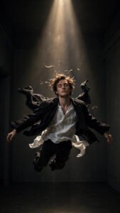 Weightless Spotlight Floating Portrait